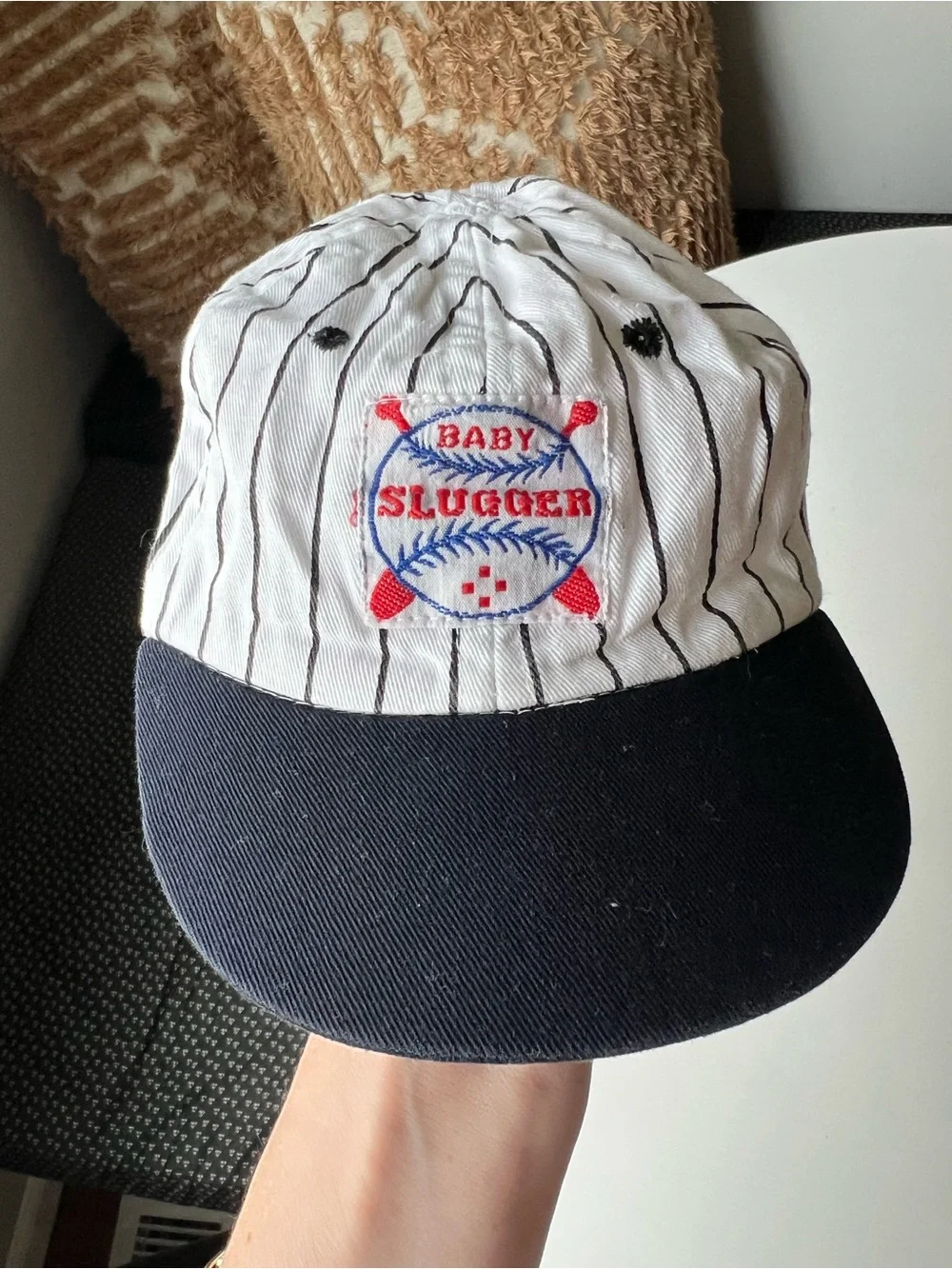 Vintage 80s/90s infant Baby Slugger Baseball Cap A.B.G. for kids